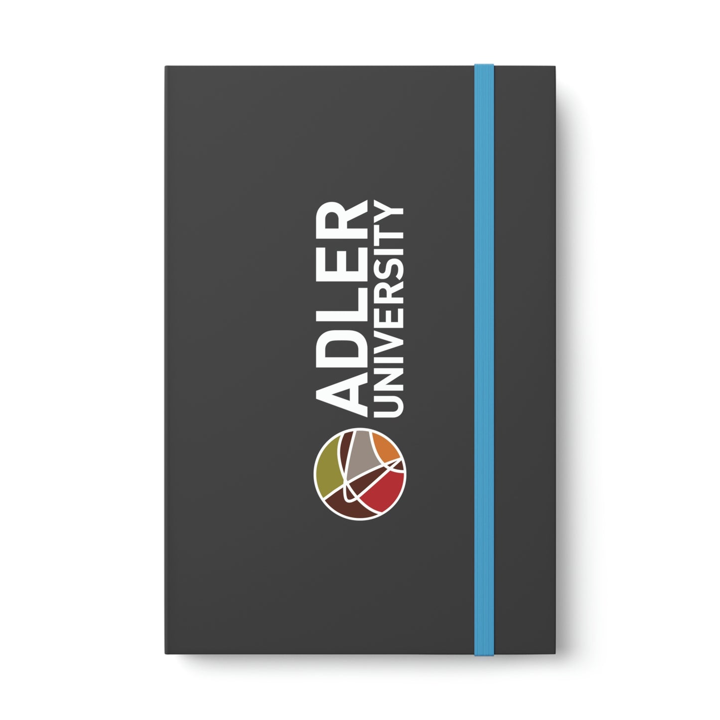 Adler University Logo Notebook - Ruled
