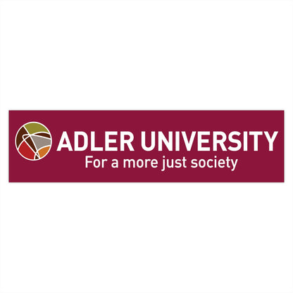 Adler University Bumper Stickers