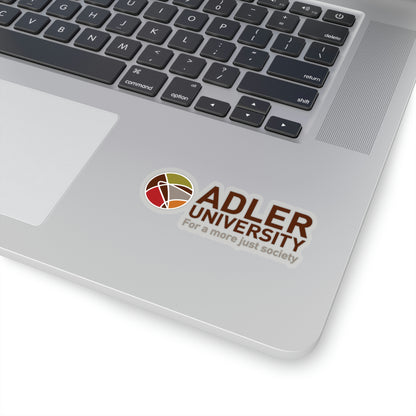 Adler University Sticker