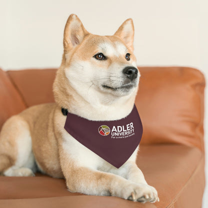 Adler University Pet Bandana Collar