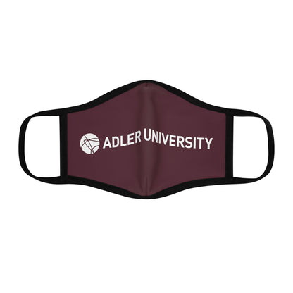 Adler University Fitted Polyester Face Mask
